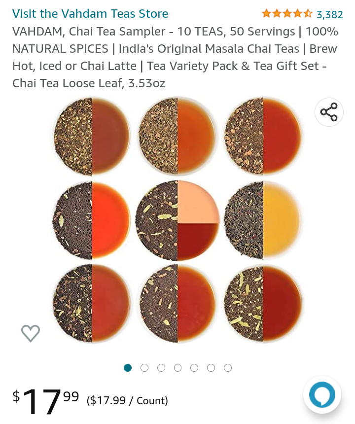 Loose Leaf Tea Sampler- Vadham Teas